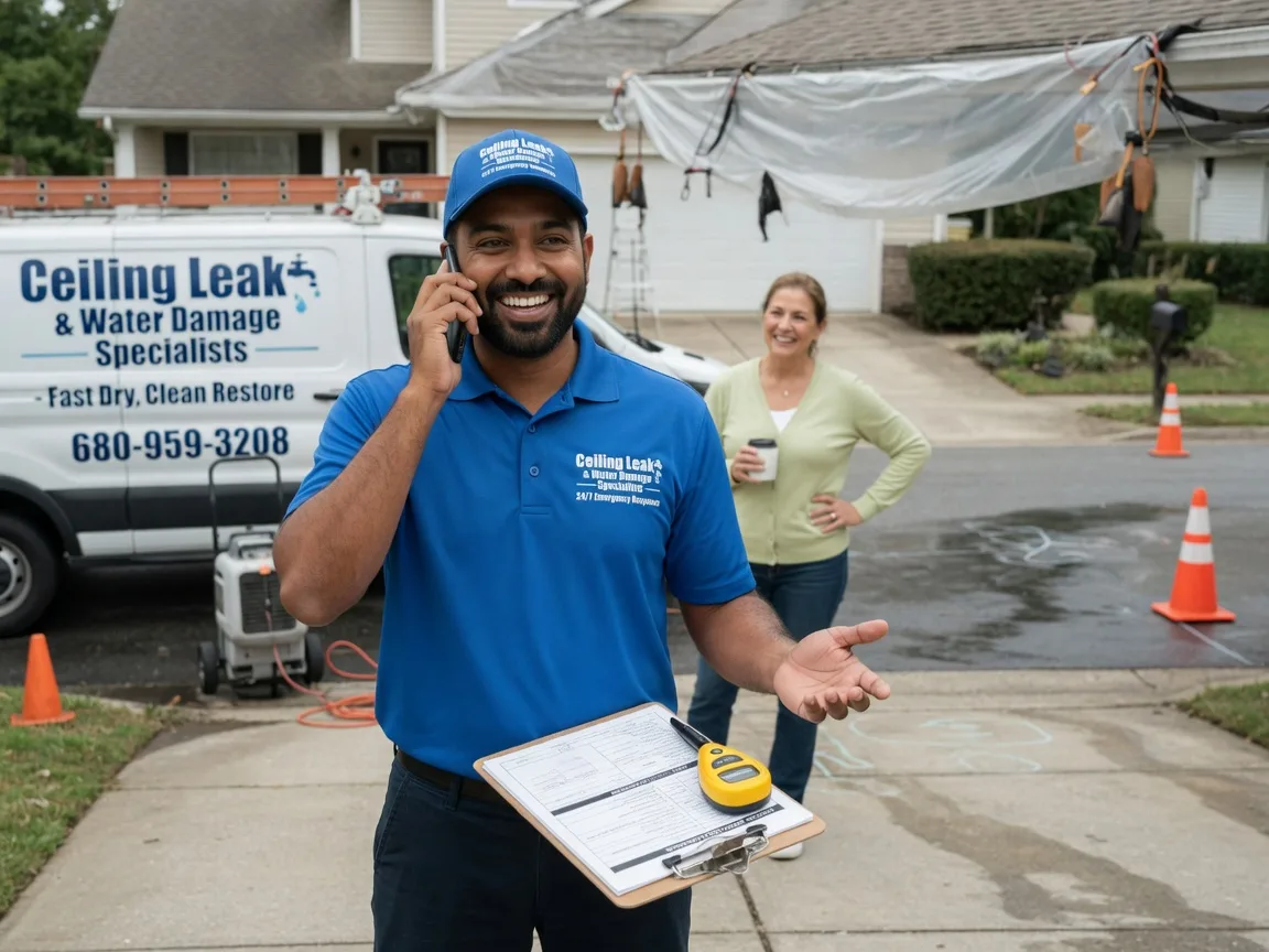 Ceiling Leak Cleanup Wallace, CA FAQs